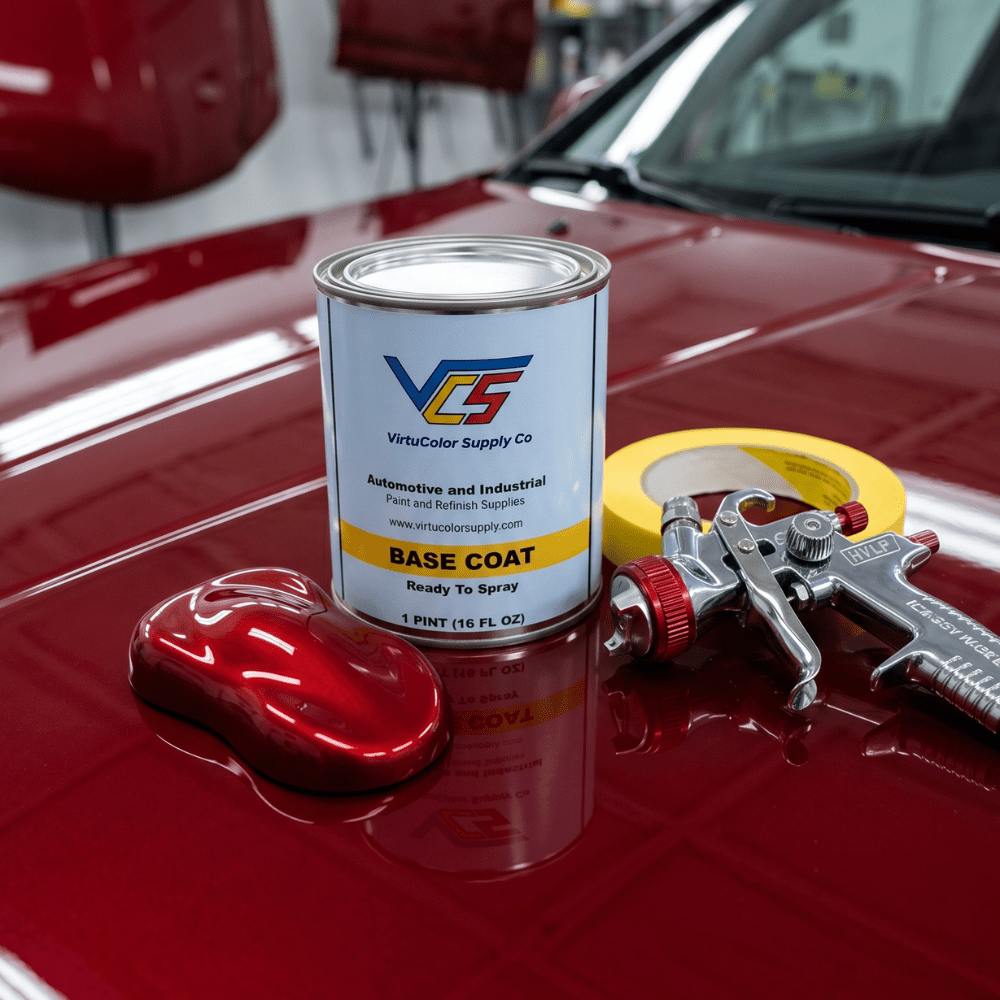 Chrysler PRH Blaze Red Crystal Metallic Low VOC Basecoat Paint