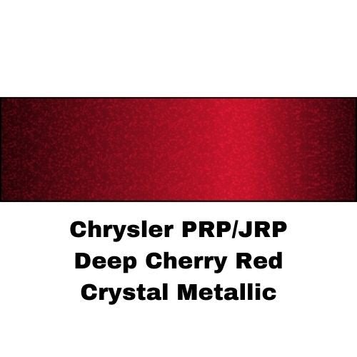 Chrysler PRP/JRP Deep Cherry Red Metallic Low VOC Basecoat Paint - VirtuColor Supply