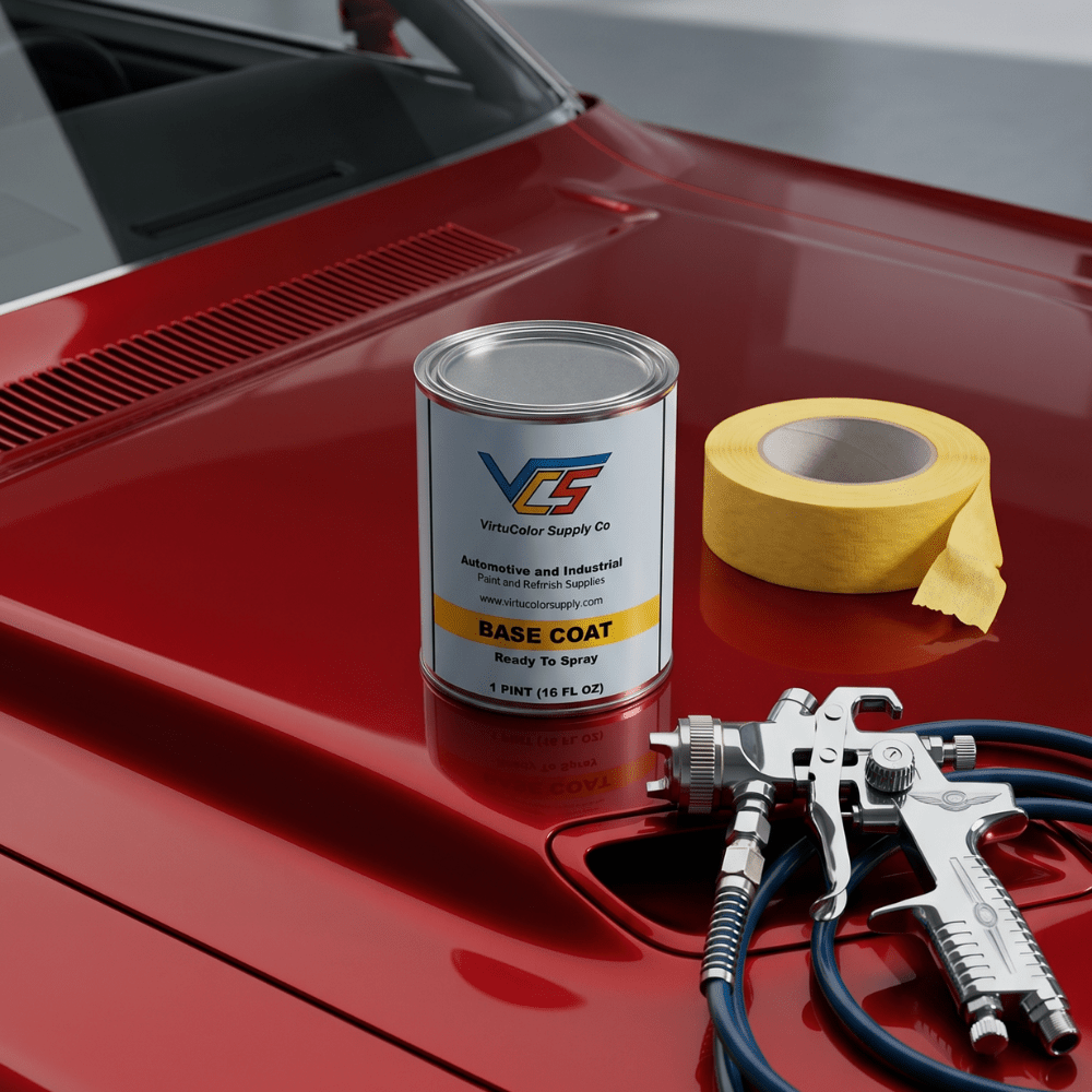 Chrysler PRP/JRP Deep Cherry Red Metallic Low VOC Basecoat Paint