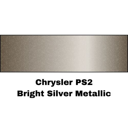 Chrysler PS2/WS2 Bright Silver Metallic Low VOC Basecoat Paint - VirtuColor Supply