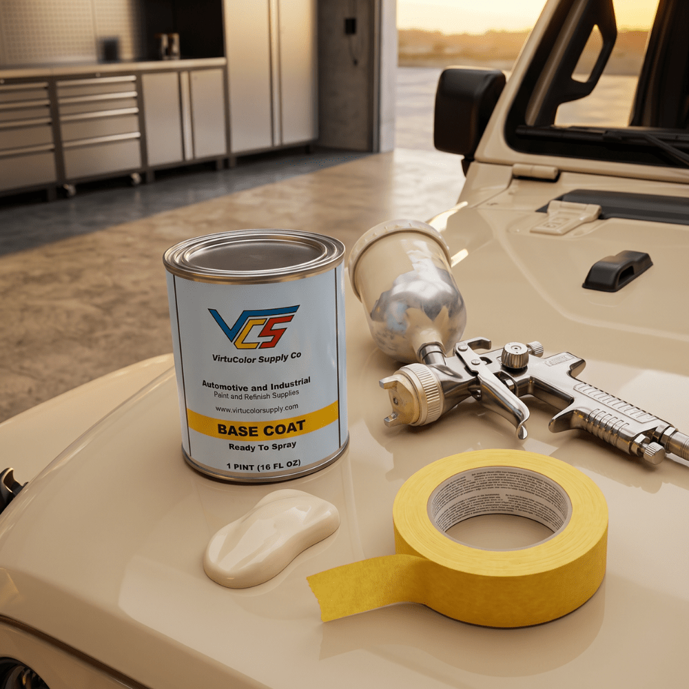 Chrysler PWG AWG Cool Vanilla Low VOC Basecoat Paint