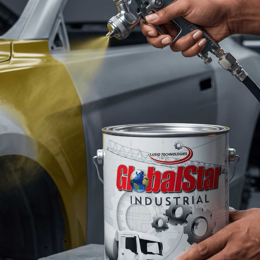 Classic RAL Brown High Gloss Single Stage Industrial Paint, 3:1 Mix