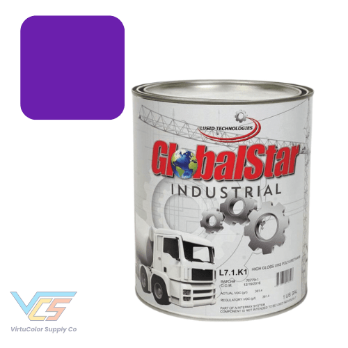 Classic RAL Purple High Gloss Single Stage Industrial Paint, 3:1 Mix - VirtuColor Supply
