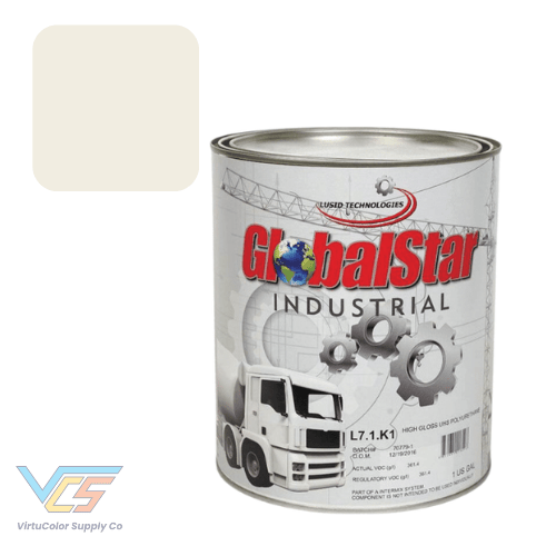 Classic RAL White High Gloss Single Stage Industrial Paint, 3:1 Mix - VirtuColor Supply
