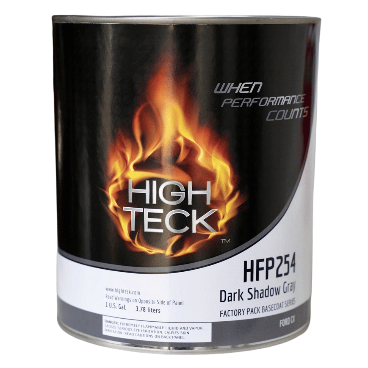 Dark Shadow Gray Metallic Ford CX Basecoat Paint, Gallon, HFP254 - VirtuColor Supply