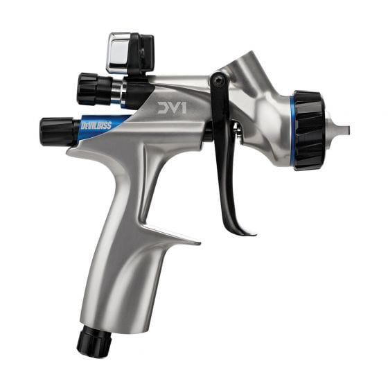 DevilBiss 704504 DV1 - B PLUS HVLP Spray Gun, 1.2,1.3,1.4 mm Nozzle - VirtuColor Supply