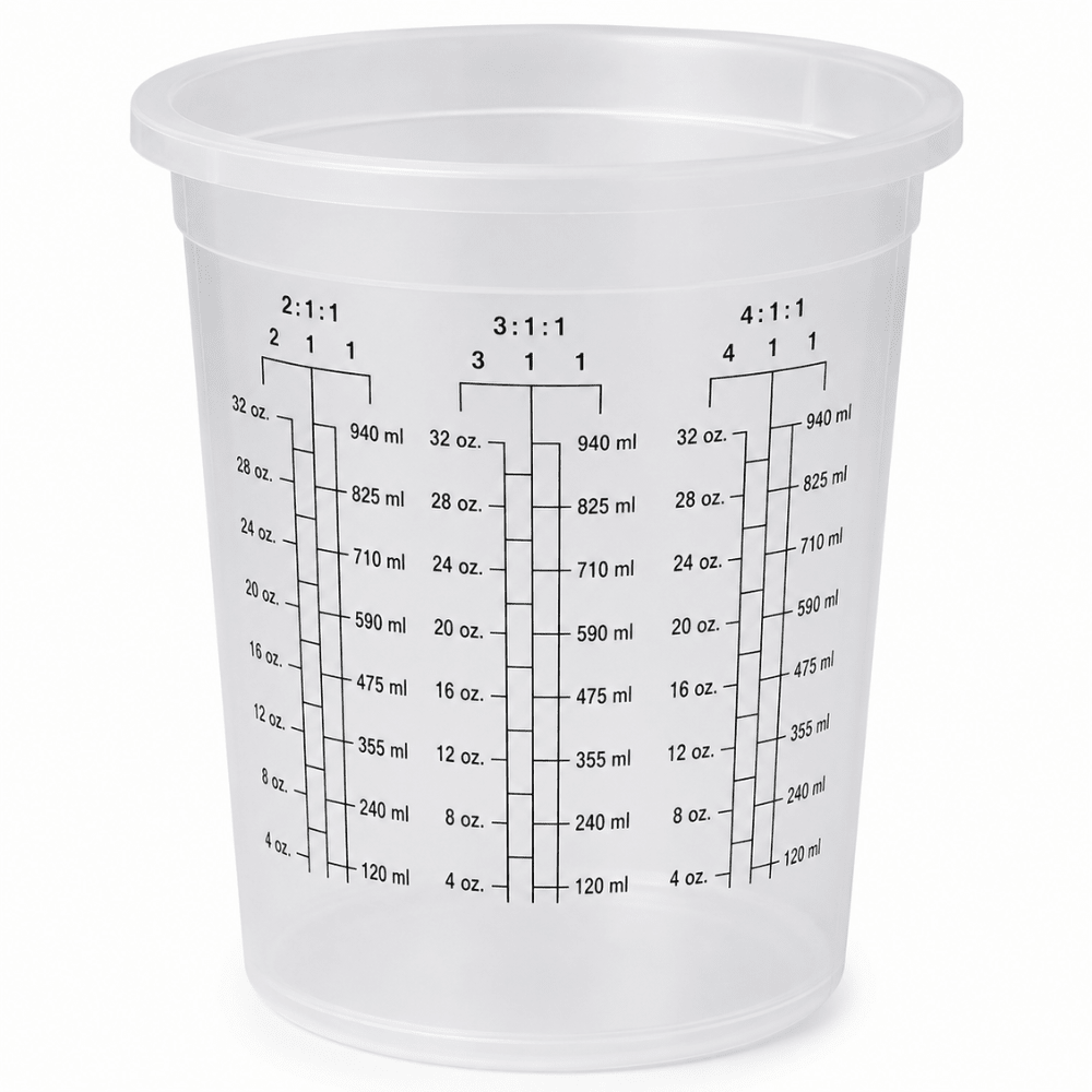 DevilBiss DeKups DPV-608 34 oz Hard Cup and Lid Holder, 2 pc