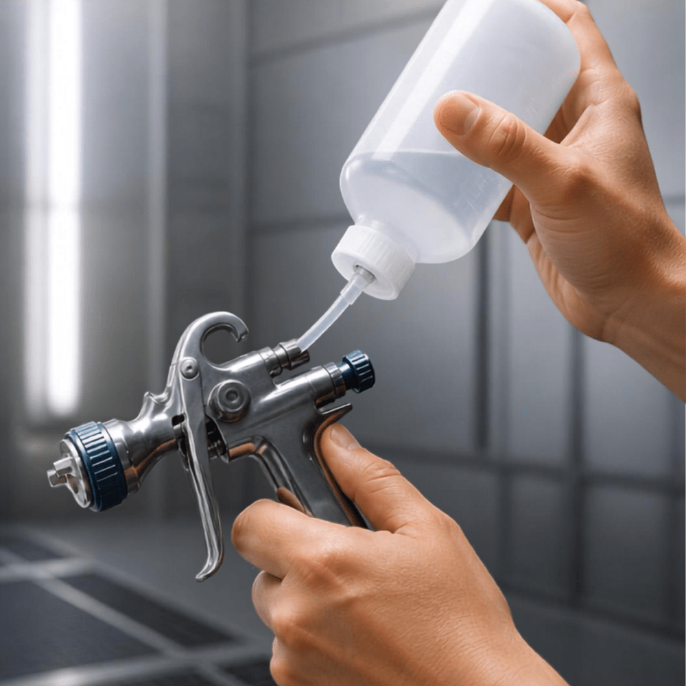 DevilBiss DPC-8 Squeeze Bottle for Cleaning Solvent, 500 ml