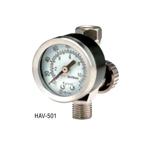 DevilBiss HAV-501 High Output Air Adjusting Valve with Gauge