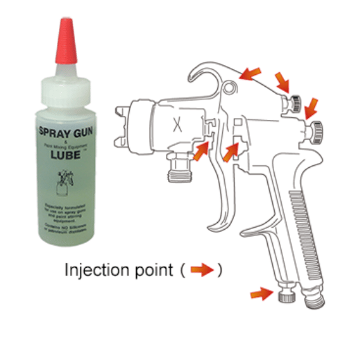 DevilBiss SSL - 10 Spray Gun Lube, 2 oz Bottle - VirtuColor Supply