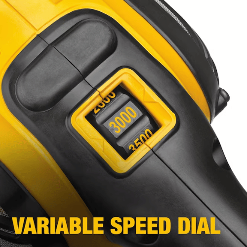 DeWALT® DWP849X Variable Speed Soft Start Corded Polisher, 7 in, 9 in Dia Pad