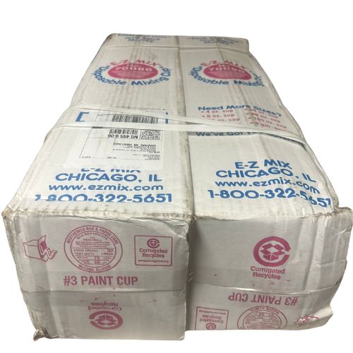 E-Z Mix® 70086 2.5 Qt Disposable Mixing Cup, Bundle of 50 Cups Clearance Item