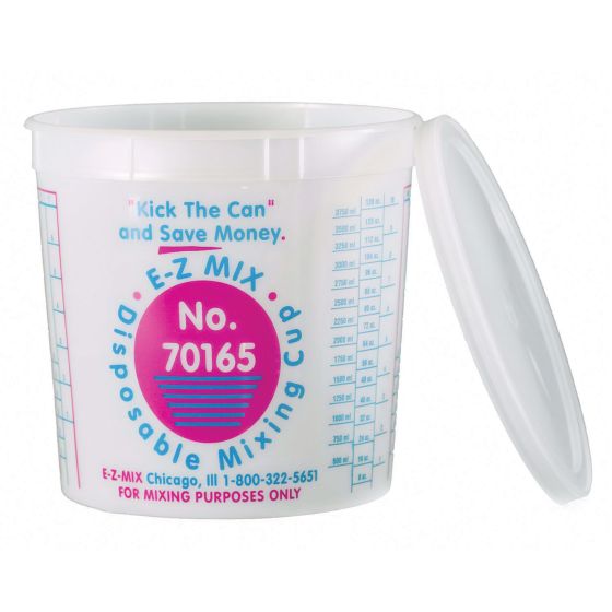 E-Z Mix® 70165L Lid For 5Qt Mixing Cup | 25ct
