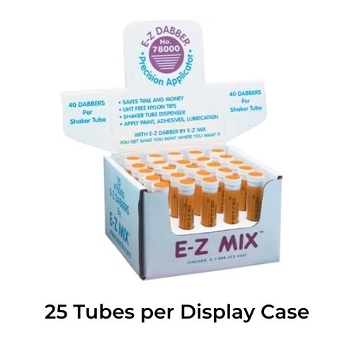 E-Z Mix 78000 Precision Paint Dabber Applicator, Tube of 40