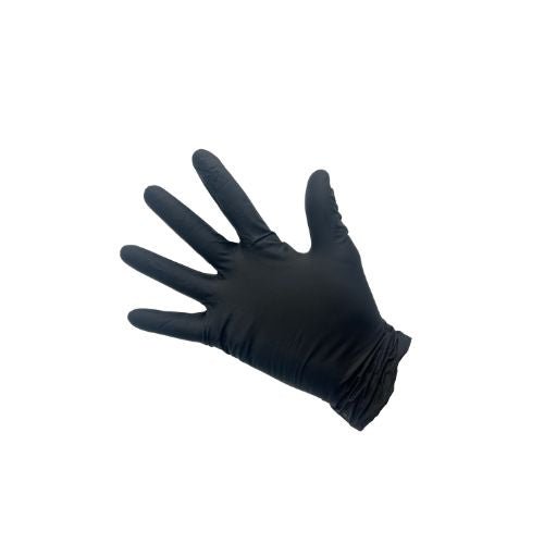 Eclipse E600 Black Nitrile Disposable Gloves | Box of 100
