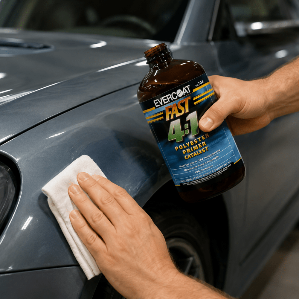 EVERCOAT® 100734 Fast Polyester Primer Catalyst, Quart, 4:1 Mixing