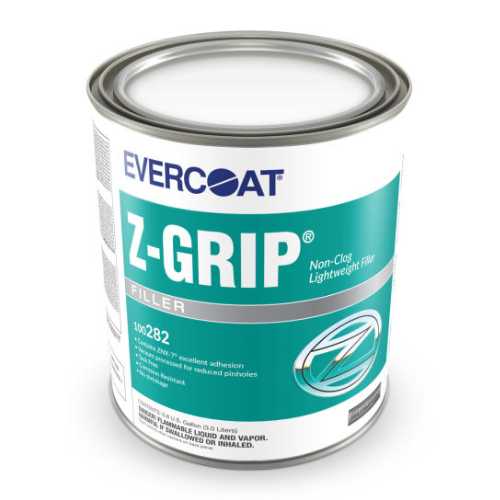 EVERCOAT Z-GRIP 100282 Lightweight Body Filler, 3 L Can