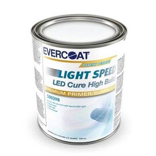 EVERCOAT Light Speed 100398 High Build Gray Primer, 1 Qt