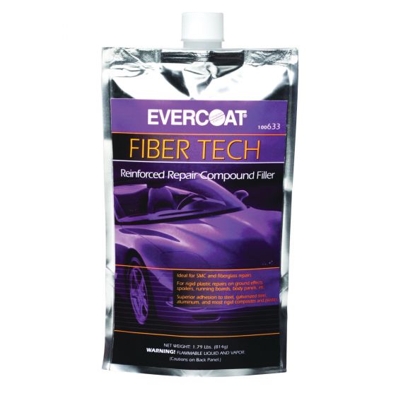 EVERCOAT FIBER TECH 633 Repair Compound Filler, 24 oz Pouch, Magenta - VirtuColor Supply