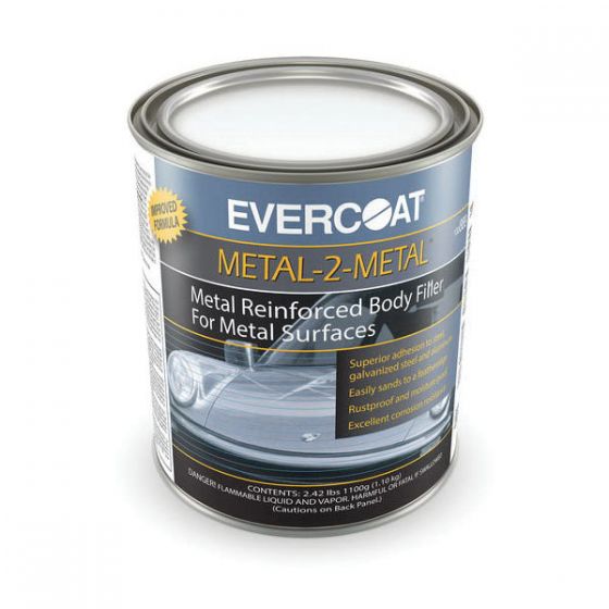 EVERCOAT® METAL - 2 - METAL 889 Aluminum Filled Body Filler, 1 qt - VirtuColor Supply