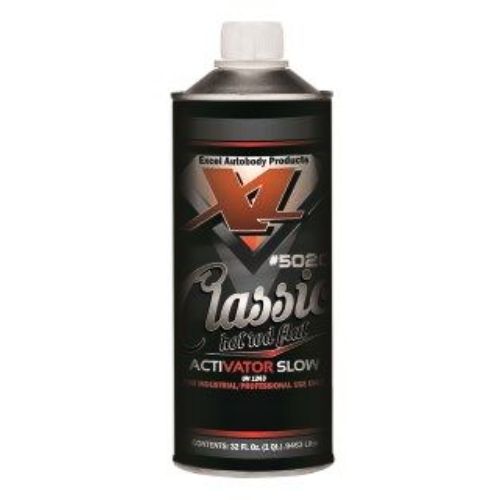 Excel 50204 Hot Rod Flat Black Slow Activator, Quart