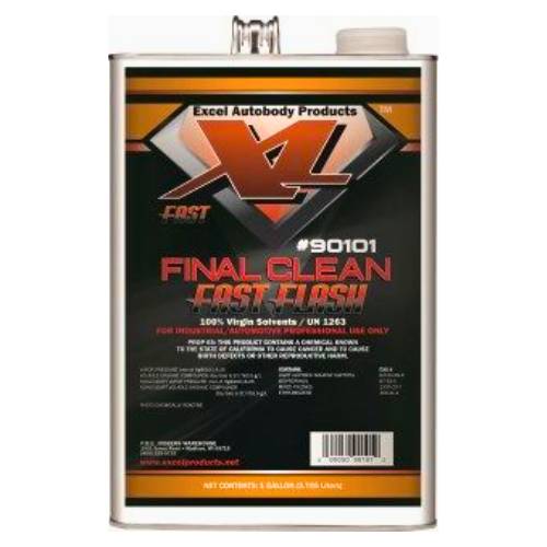 Excel 90101 Fast Flash Final Clean for Paint Prep, Gallon - VirtuColor Supply