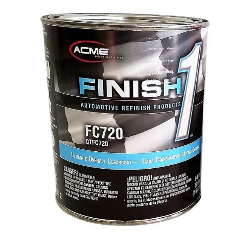 Finish 1 Acme FC720 Ultimate Overall Clearcoat, Quart - VirtuColor Supply