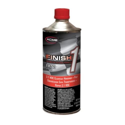 Finish 1 FH741 Fast Drying 2.1 VOC Clearcoat Hardener, 1 qt - VirtuColor Supply