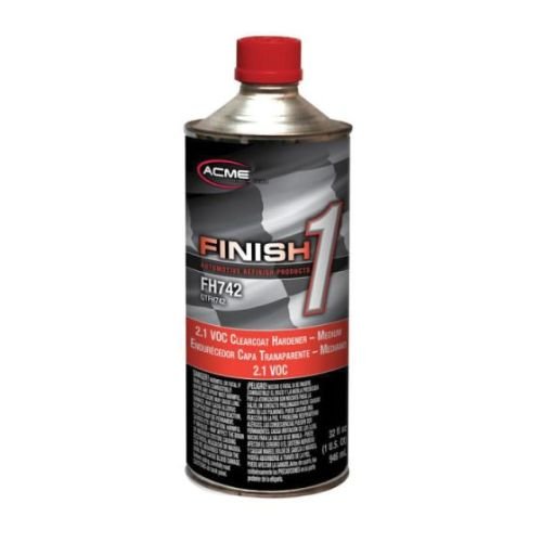 Finish 1 FH742 Medium Temp 2.1 VOC Clearcoat Hardener, 1 qt - VirtuColor Supply