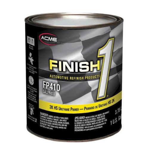 Finish 1 FP410 4:1 Gray High Build 2K Urethane Primer, 1 gal - VirtuColor Supply