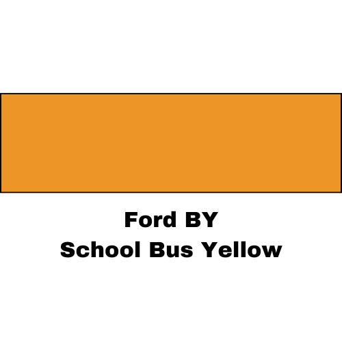 Ford BY School Bus Yellow Low VOC Basecoat Paint