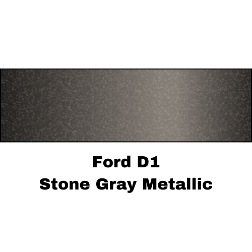 Ford D1 Stone Gray Metallic Low VOC Basecoat Paint