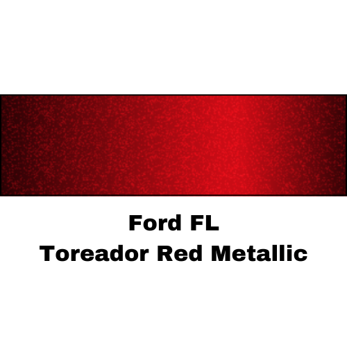 Ford FL Toreador Red Metallic Low VOC Basecoat Paint