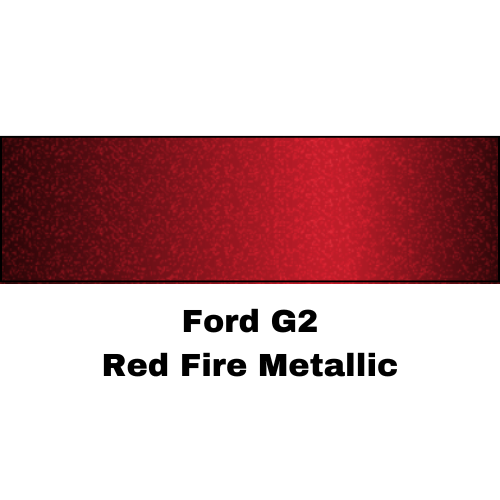 Ford G2 Red Fire Metallic Low VOC Basecoat Paint