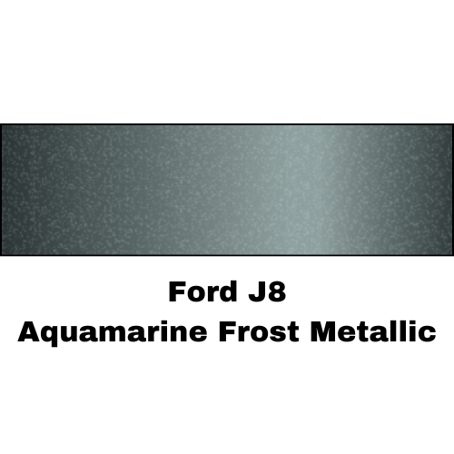 Ford J8 Aquamarine Frost Metallic Low VOC Basecoat Paint