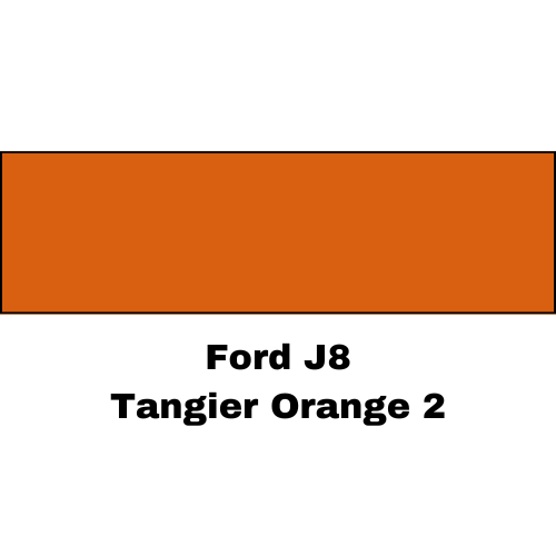 Ford J8 Tangier Orange Low VOC Basecoat Paint