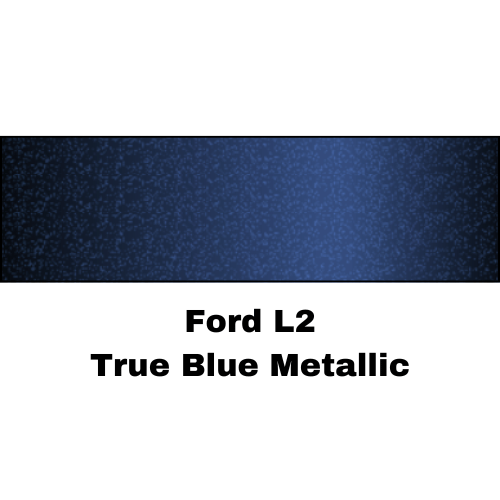 Ford L2 True Blue Metallic Low VOC Basecoat Paint