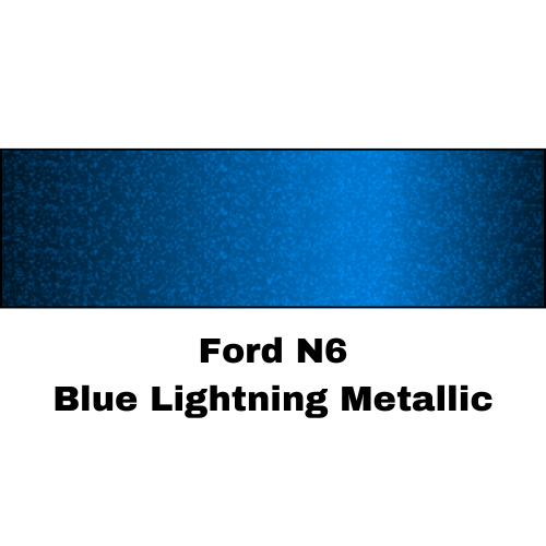 Ford N6 Blue Lightning Metallic Low VOC Basecoat Paint