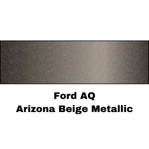 Ford AQ Arizona Beige Metallic Low VOC Basecoat Paint - VirtuColor Supply