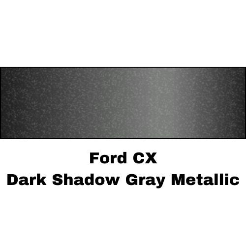 Ford CX Dark Shadow Gray Metallic Low VOC Basecoat Paint - VirtuColor Supply