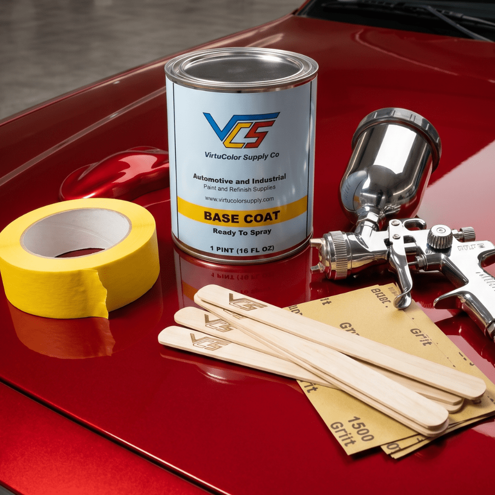 Ford FL Toreador Red Metallic Low VOC Basecoat Paint