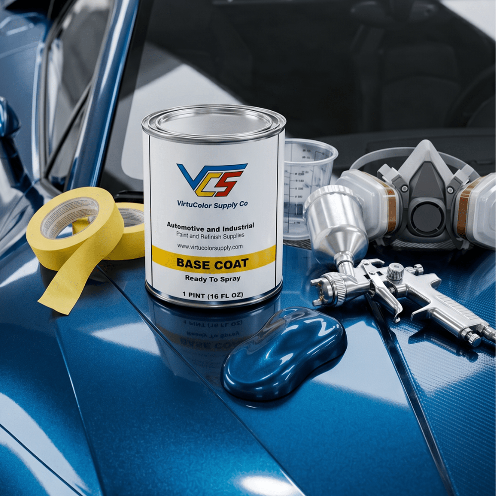 Ford FM Performance Blue Metallic Low VOC Basecoat Paint