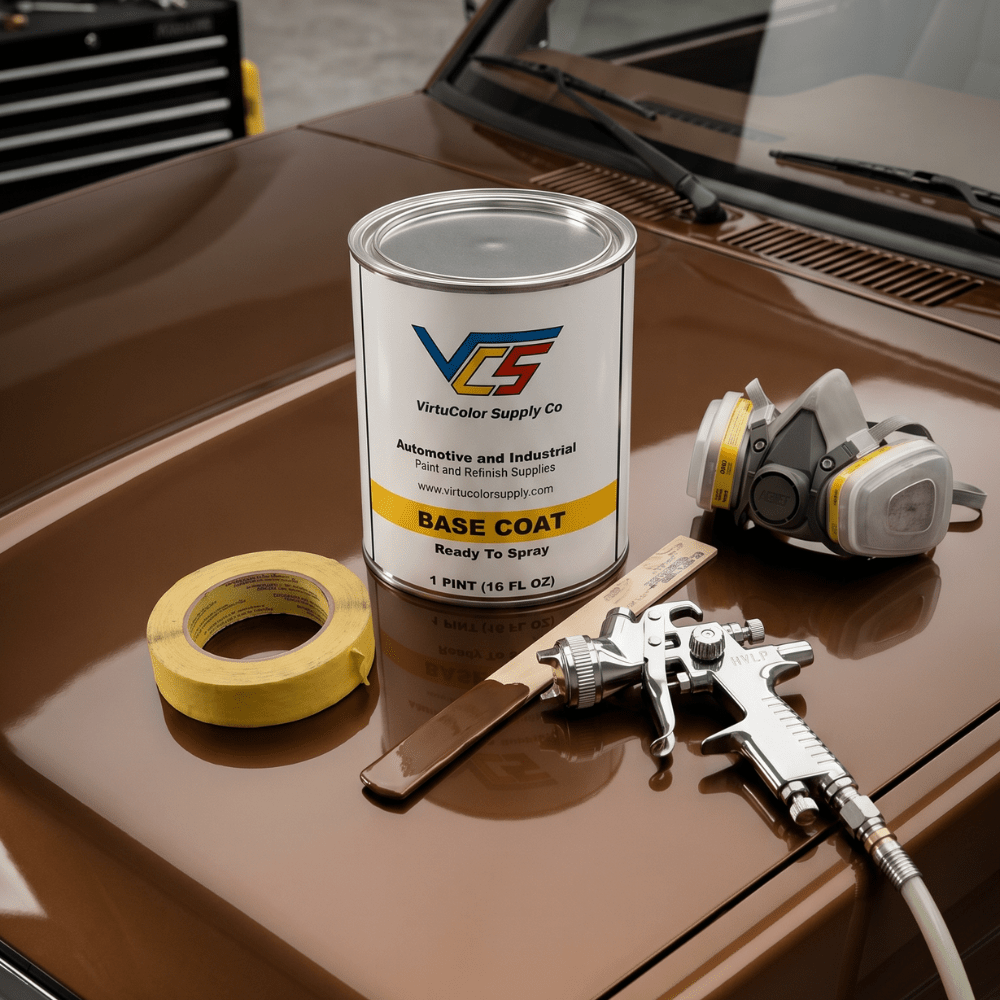 Ford G3 Pueblo Gold Metallic Low VOC Basecoat Paint