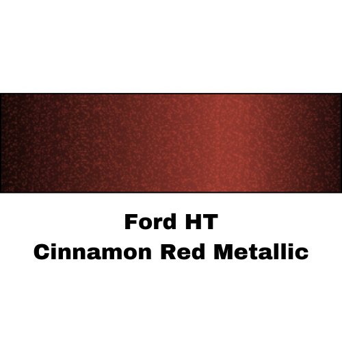 Ford HT Cinnamon Red Metallic Low VOC Basecoat Paint - VirtuColor Supply