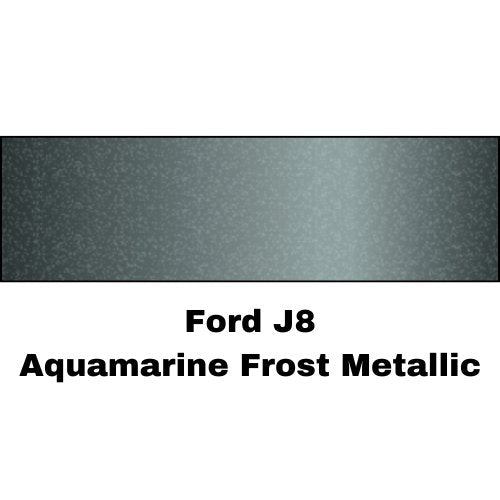 Ford J8 Aquamarine Frost Metallic Low VOC Basecoat Paint - VirtuColor Supply