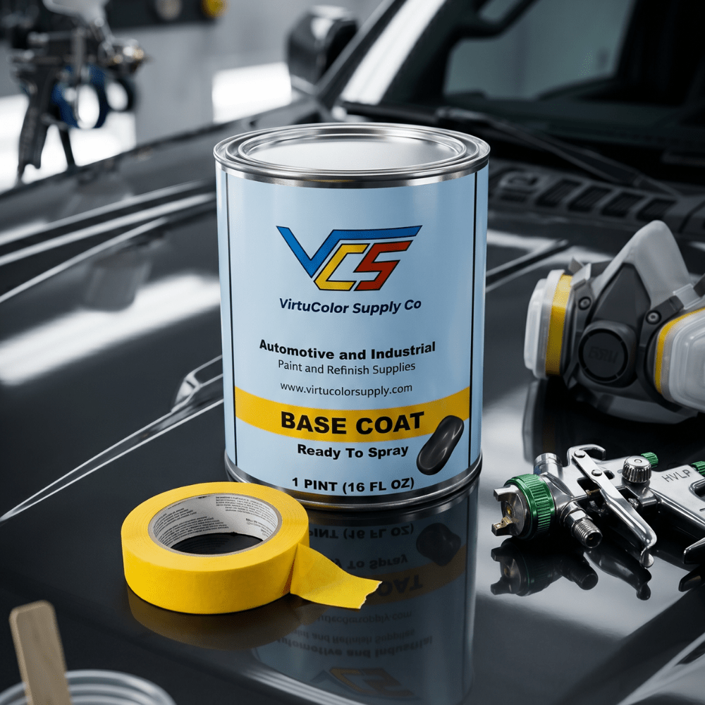 Ford ME Abyss Gray Metallic Low VOC Basecoat Paint