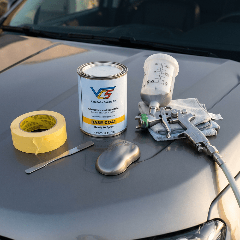 Ford TY Moondust Silver Metallic Low VOC Basecoat Paint