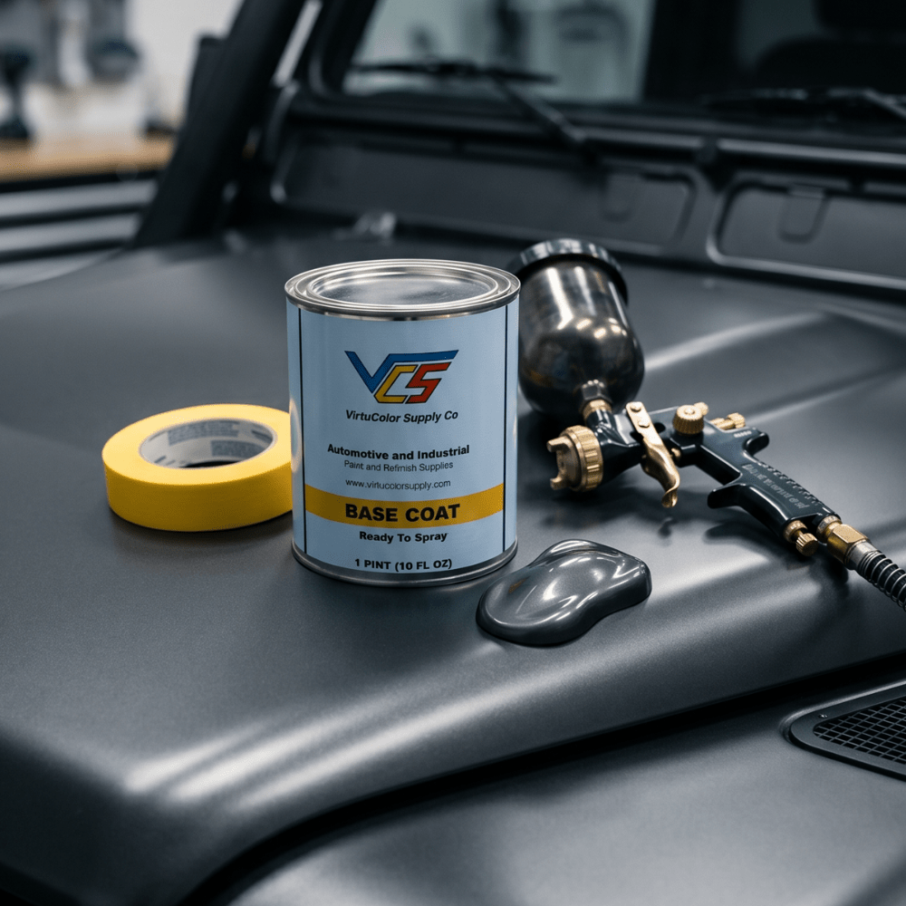 Ford UJ Sterling Gray Metallic Low VOC Basecoat Paint