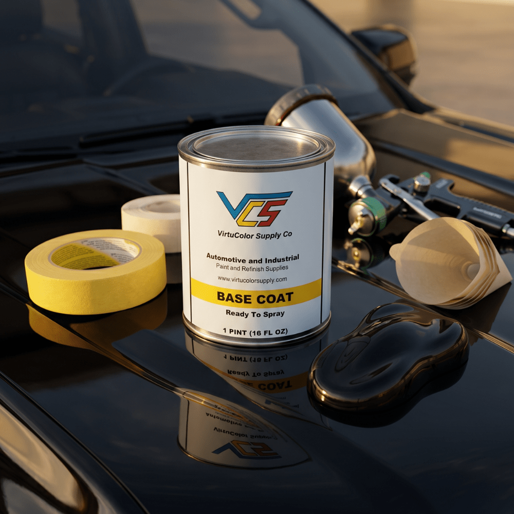 Ford UM Agate Black Metallic Low VOC Basecoat Paint