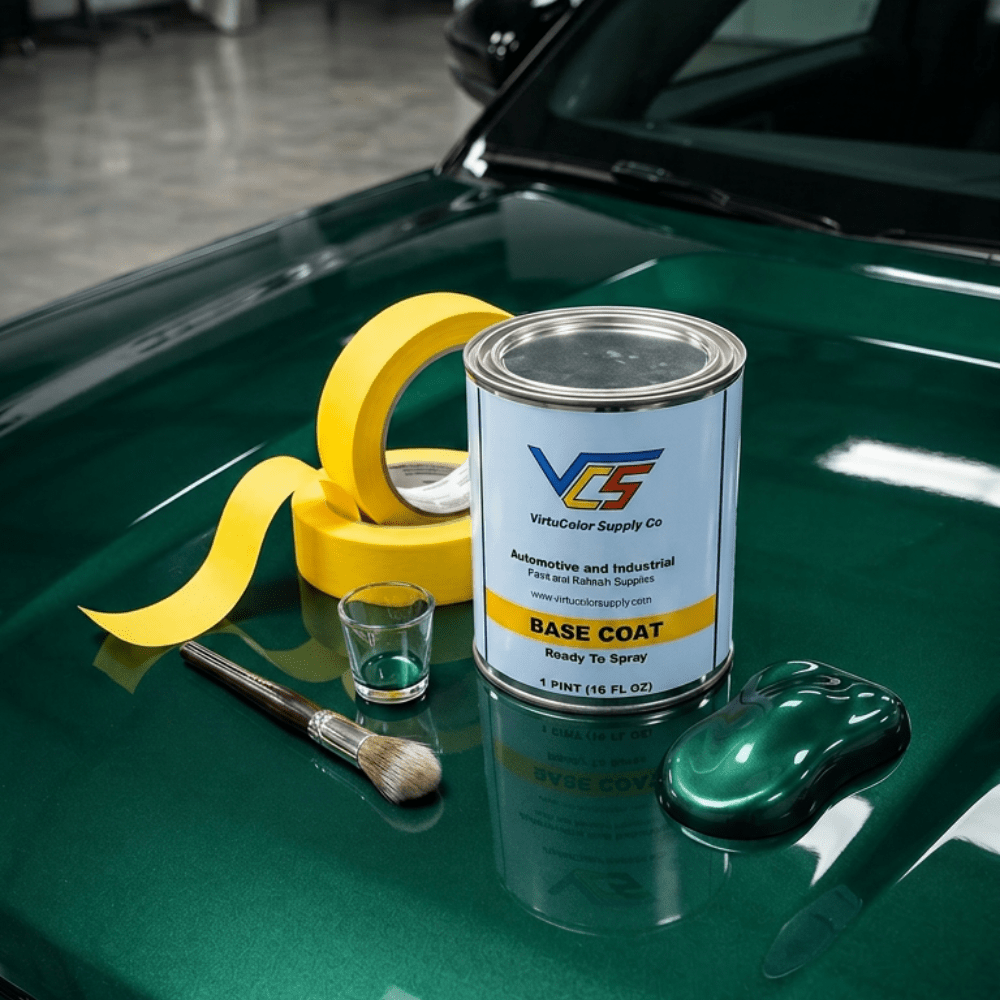 Ford W6 Green Gem 2 Metallic Low VOC Basecoat Paint
